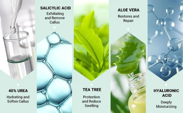 "	كريم مرطب ومغذي للعناية بالوجه و الجسم بحمض الساليسيليك واليوريا + قطعة مجانية"